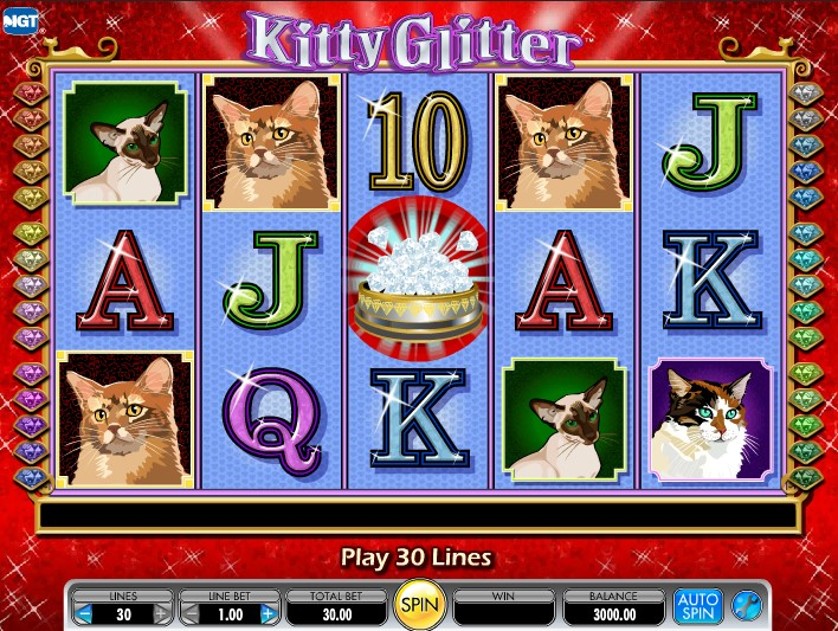 Kitty Glitter เกมslotสุดคลาสสิกน่าเล่น